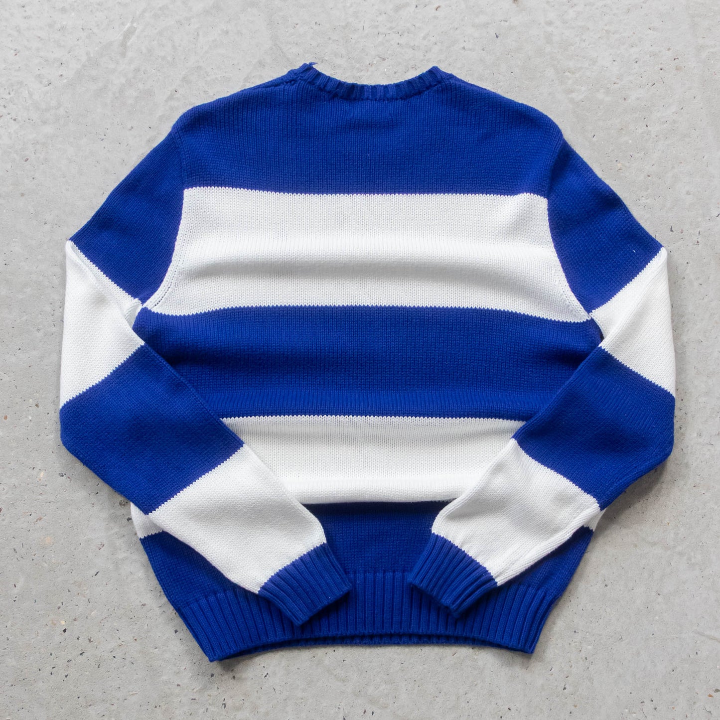 Polo Ralph Lauren Embroidered Crest Knit Sweater - 2000s (M)