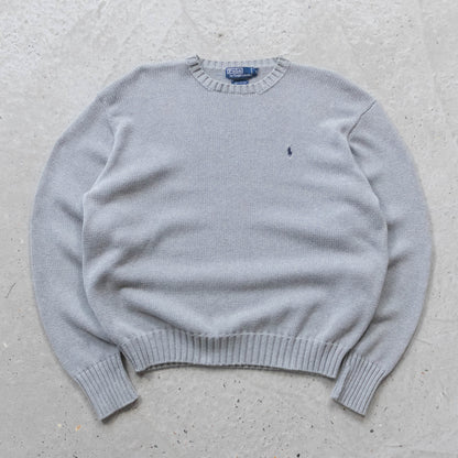 Polo Ralph Lauren Heavy Knit Sweater - 90s (XL)