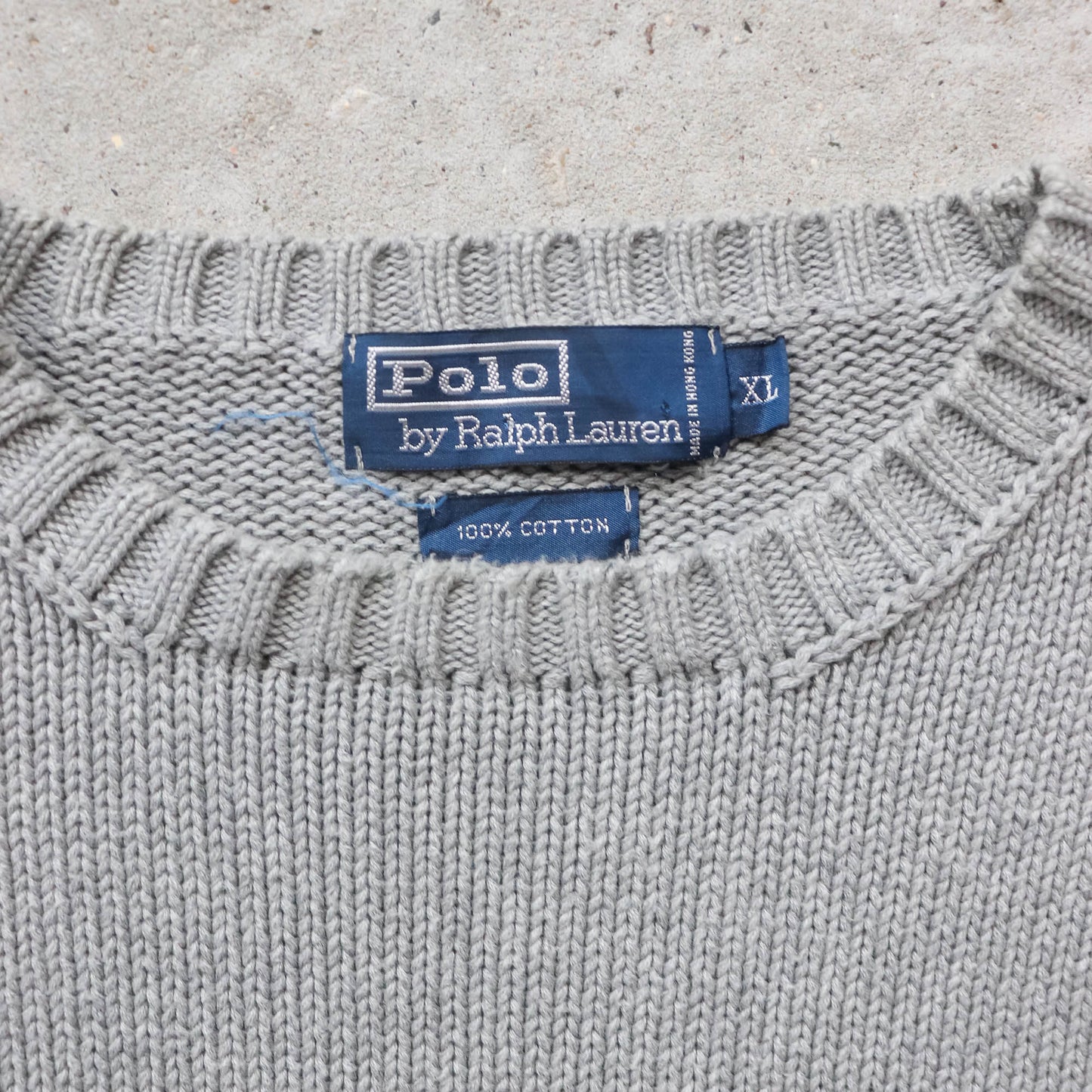 Polo Ralph Lauren Heavy Knit Sweater - 90s (XL)