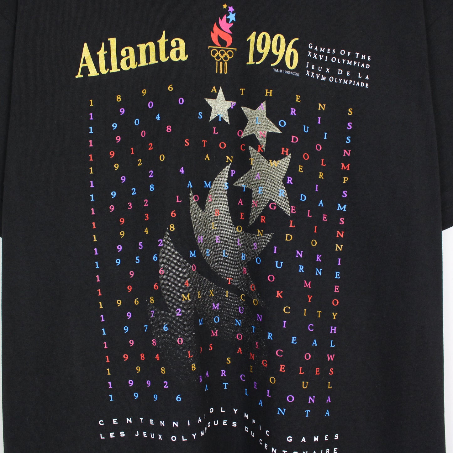 Vintage 1996 Atlanta Olympics Tee - L