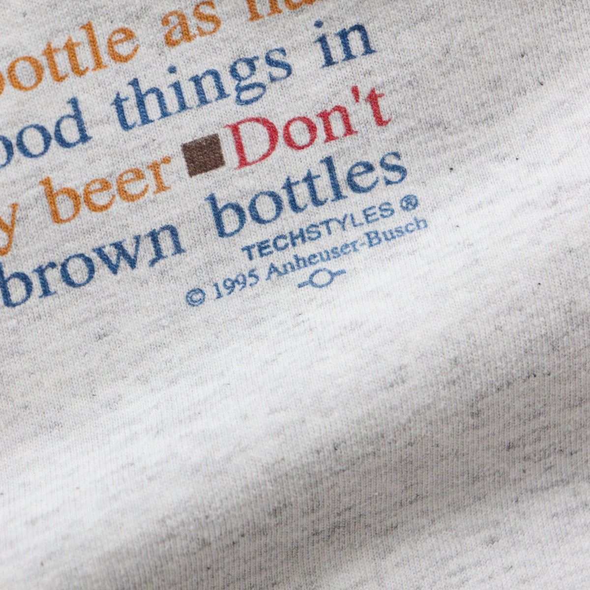 Budweiser 'I Learned From My Bud' Tee - 1995 (L)