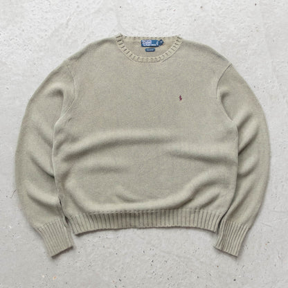 Polo Ralph Lauren Heavy Knit Sweater - 90s (XL)
