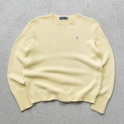 Polo Ralph Lauren Heavy Knit Sweater - 90s (M)