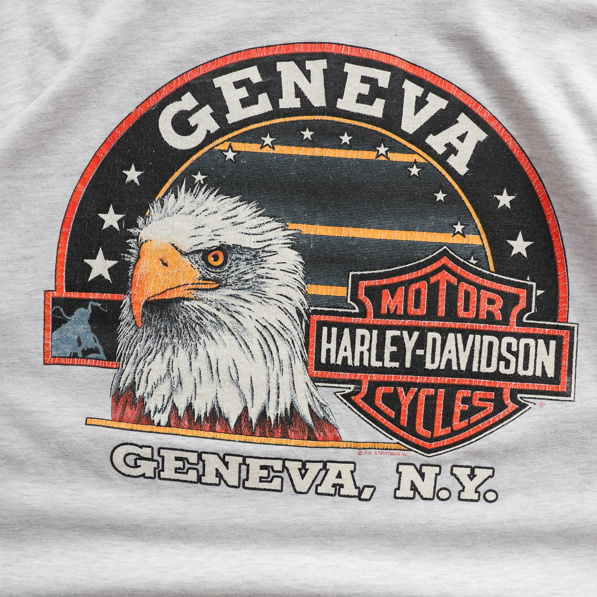 Harley Davidson New York Eagle Tee – 1993 (L)