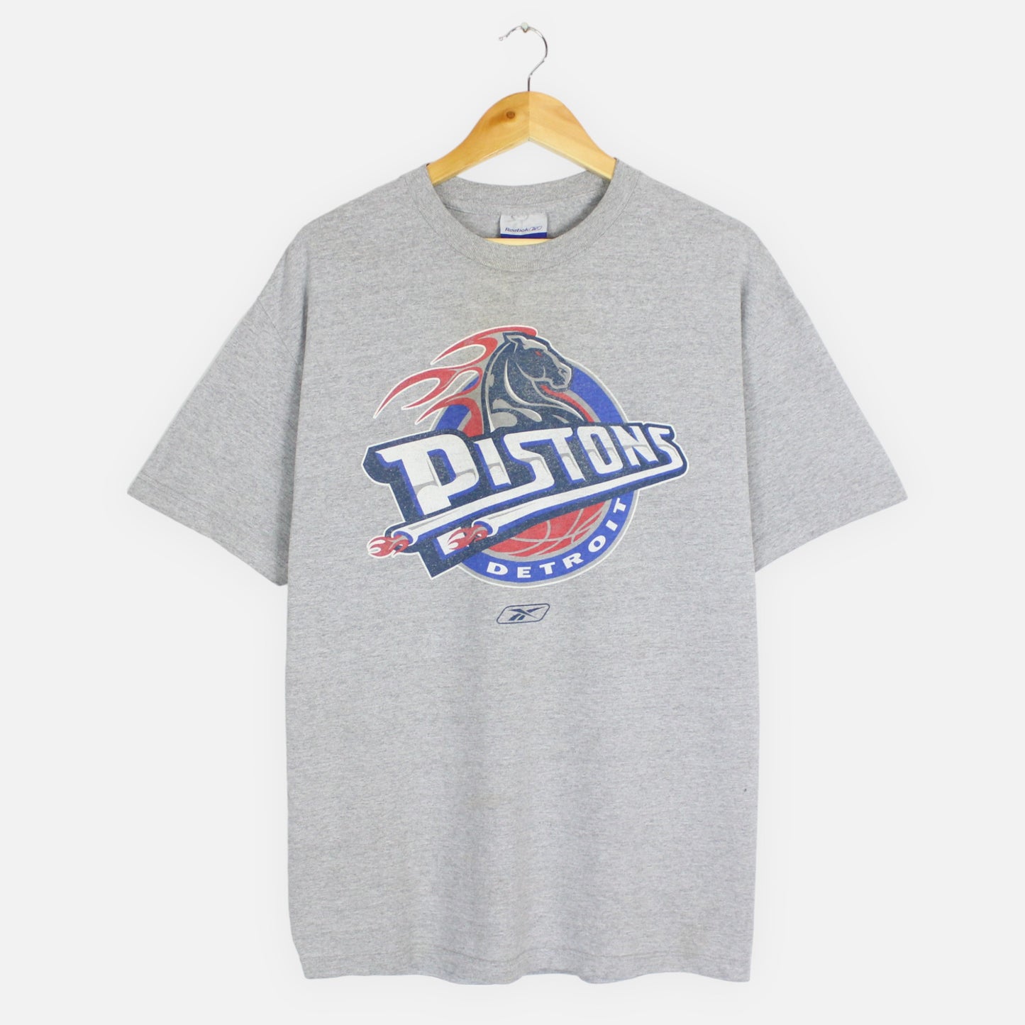 Vintage Detroit Pistons Reebok NBA Tee - L