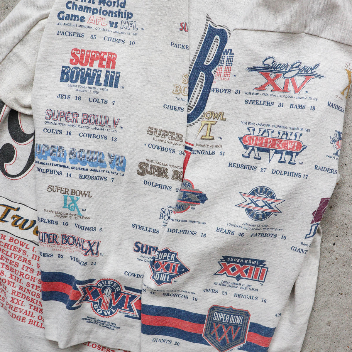 Super Bowl XXVI Long Gone NFL Tee – 1992 (L)