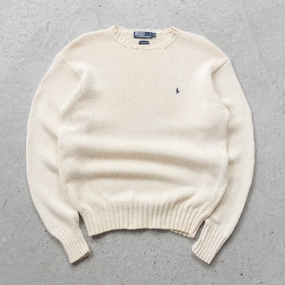 Polo Ralph Lauren Heavy Knit Sweater - 90s (M)
