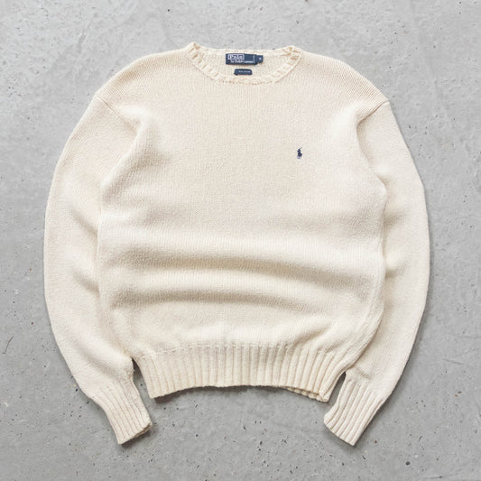 Polo Ralph Lauren Heavy Knit Sweater - 90s (M)