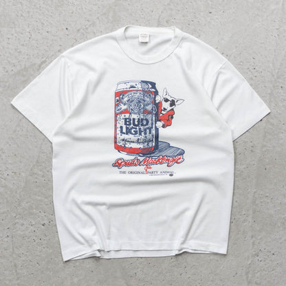 Budweiser Bud Light Spuds MacKenzie Tee – 1987 (L)