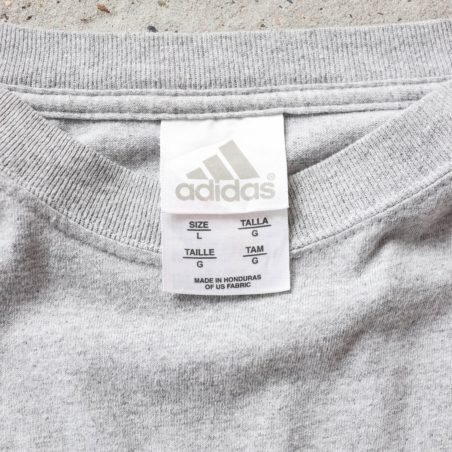 Vintage 90s Adidas Hoops Long Sleeve Tee - L