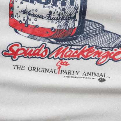 Budweiser Bud Light Spuds MacKenzie Tee – 1987 (L)