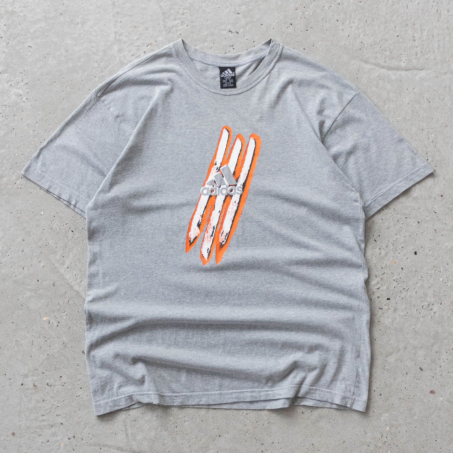 Vintage 90s Adidas Graphic Tee - L