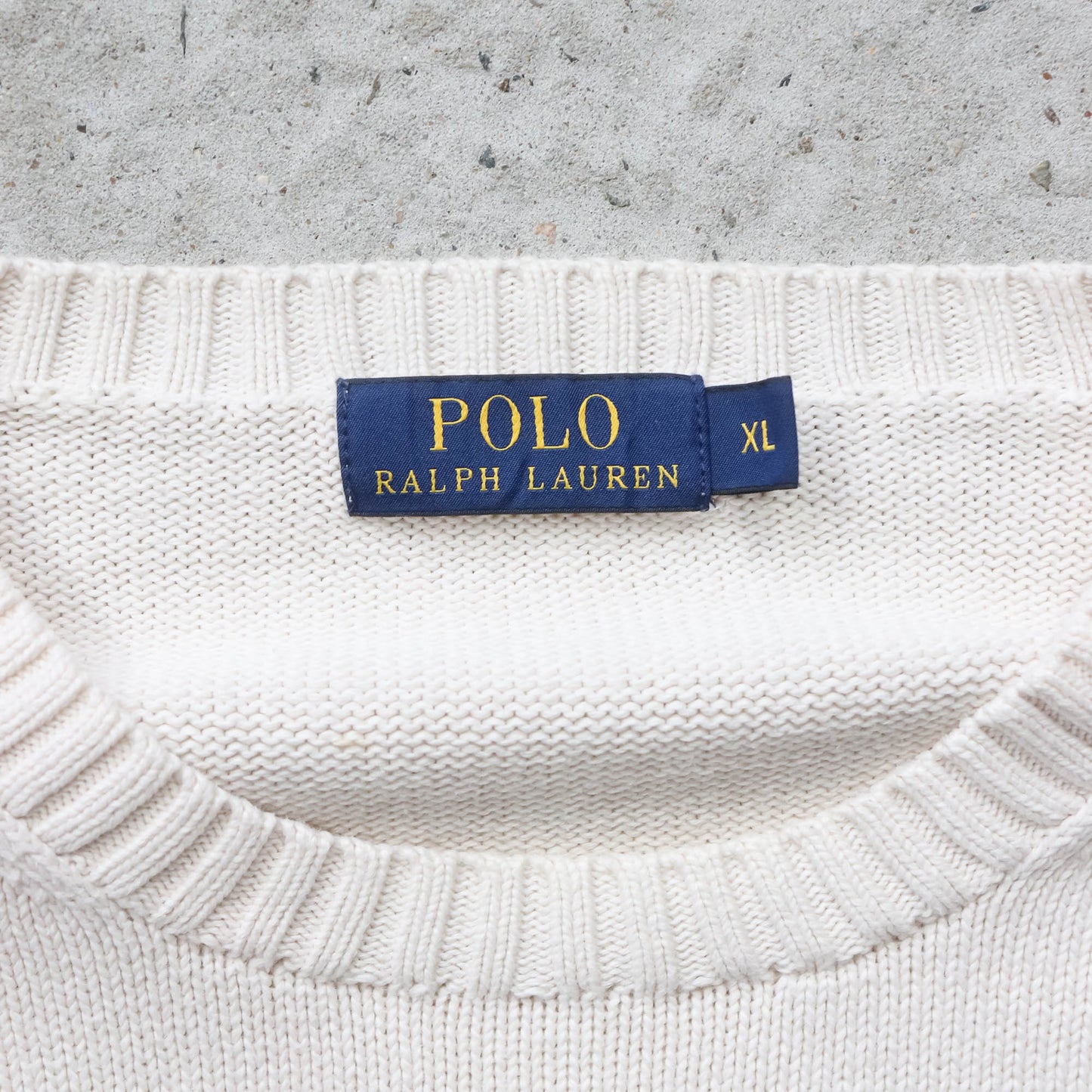 Polo Ralph Lauren Heavy Knit Sweater - 90s (XL)