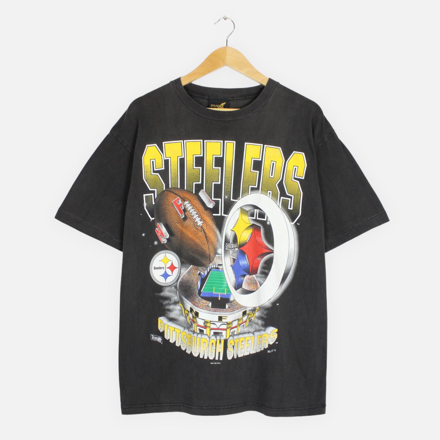 Vintage 1993 Pittsburgh Steelers NFL Tee - L