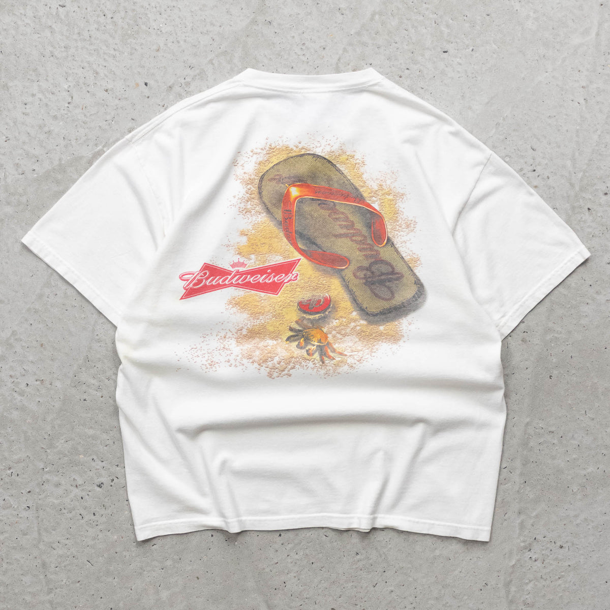 Budweiser Beach Graphic Tee – 1999 (L)