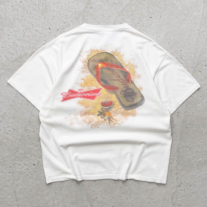Budweiser Beach Graphic Tee – 1999 (L)