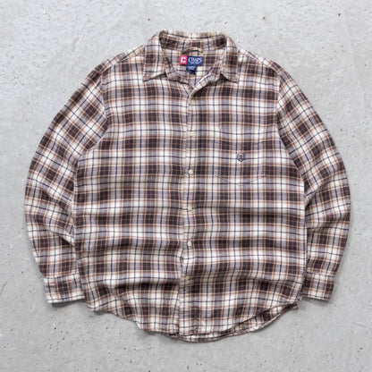 Chaps Ralph Lauren Flannel Button Up Shirt - 2000s (M)