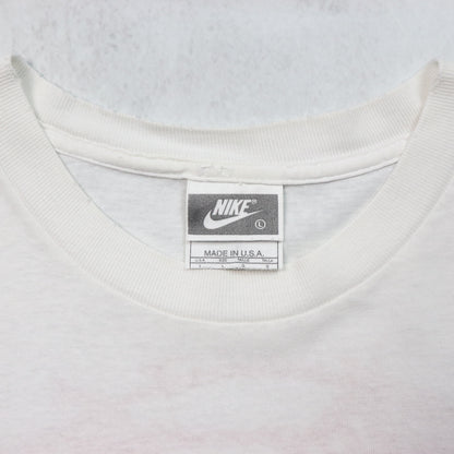 Vintage 90s Nike Nice Girls Kick Balls Too Tee- L