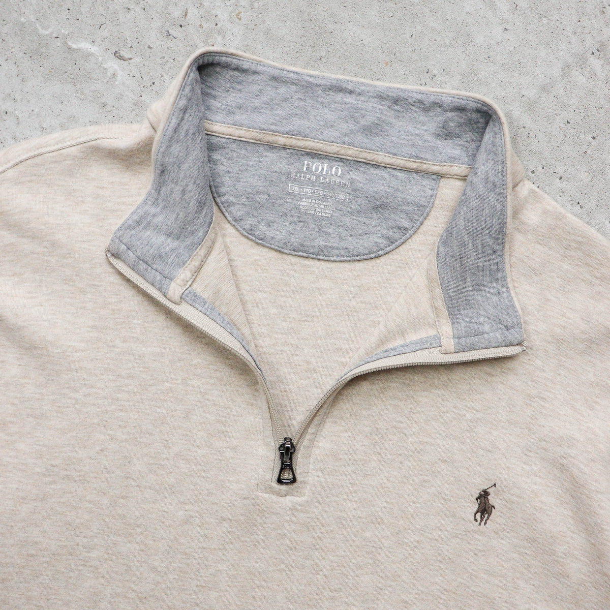 Polo Ralph Lauren 1/4 Zip Lightweight Pullover - 2000s (XXL)