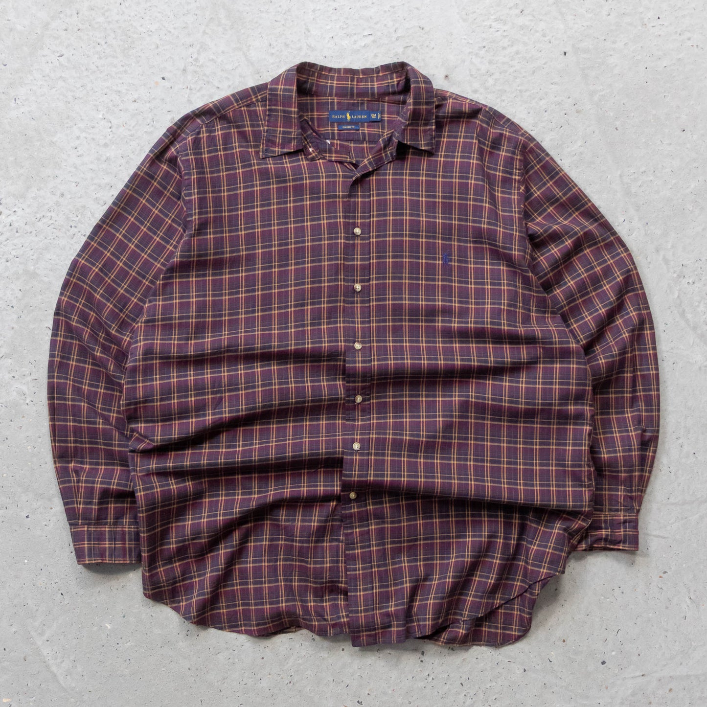 Polo Ralph Lauren Plaid Button Up Shirt - 2000s (XXL)