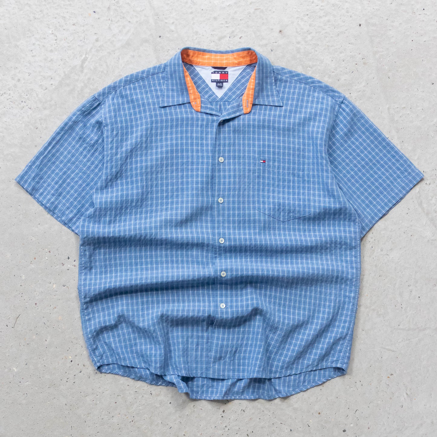 Tommy Hilfiger Plaid Button Up Shirt - 90s (XL)