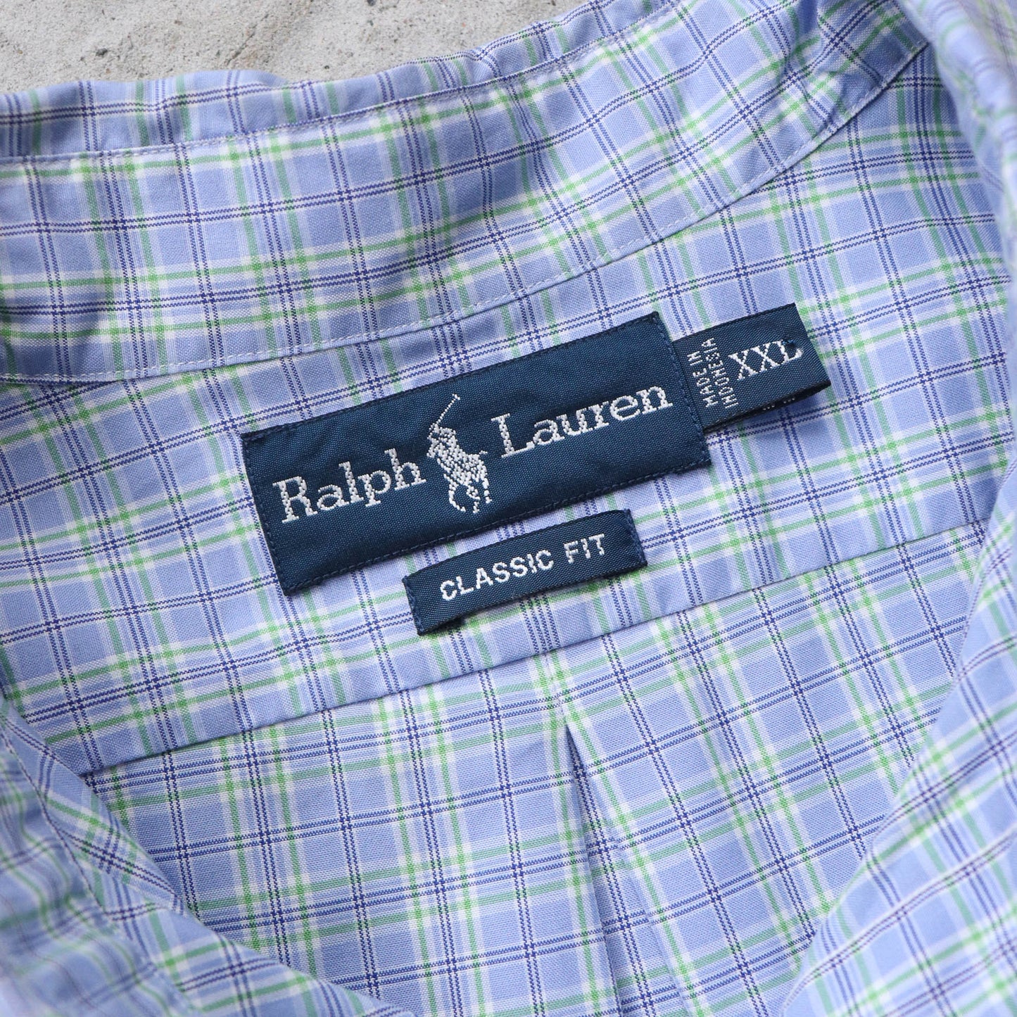 Polo Ralph Lauren Plaid Button Up Shirt - 90s (XXL)