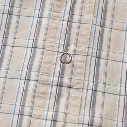 Chaps Ralph Lauren Plaid Snap-Button Shirt - 90s (XXL)