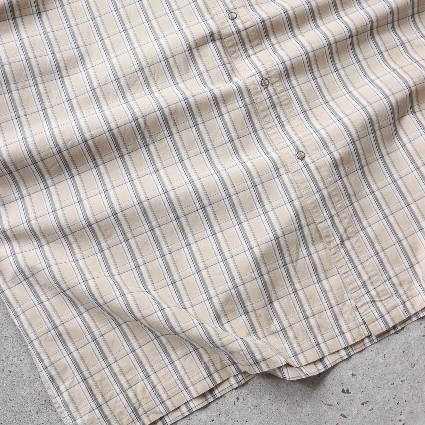 Chaps Ralph Lauren Plaid Snap-Button Shirt - 90s (XXL)