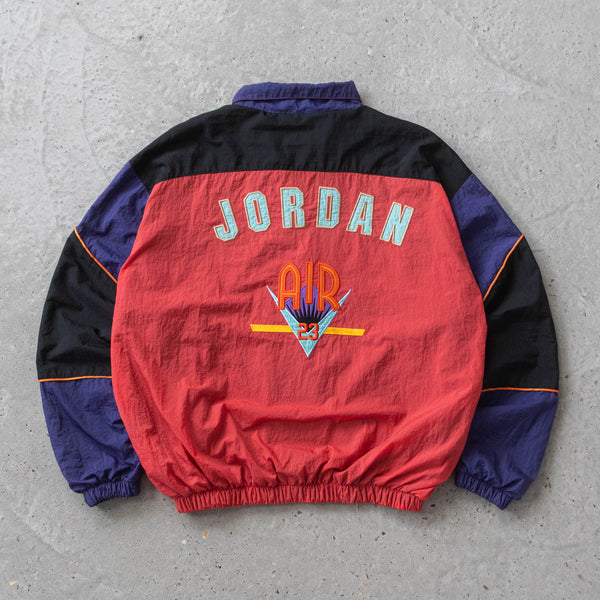 Vintage 1992 Nike Air Jordan 7 'Raptor' Windbreaker Jacket - L - AL Vintage