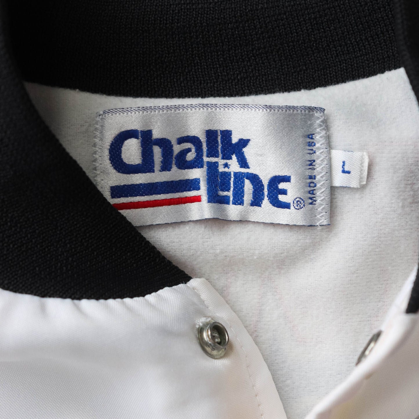 Vintage 90s Budweiser Racing Chalk Line Jacket - L