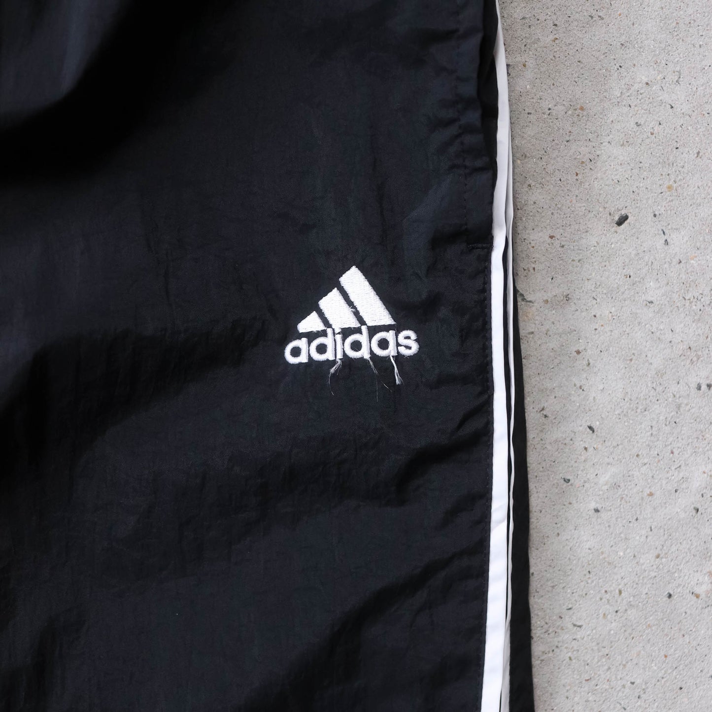 Adidas 3-Stripe Embroidered Track Pants - 2000s (L)