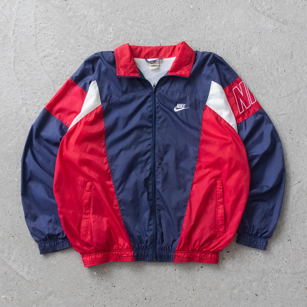 Vintage 90s Nike Spellout Windbreaker Jacket - L
