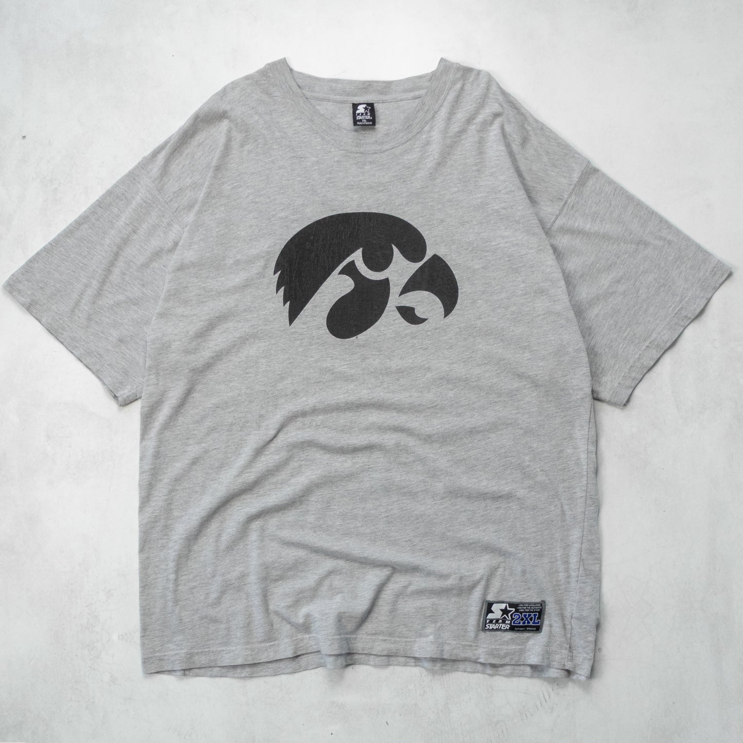 Vintage 90s Iowa Hawkeyes NCAA Starter Tee - XXL