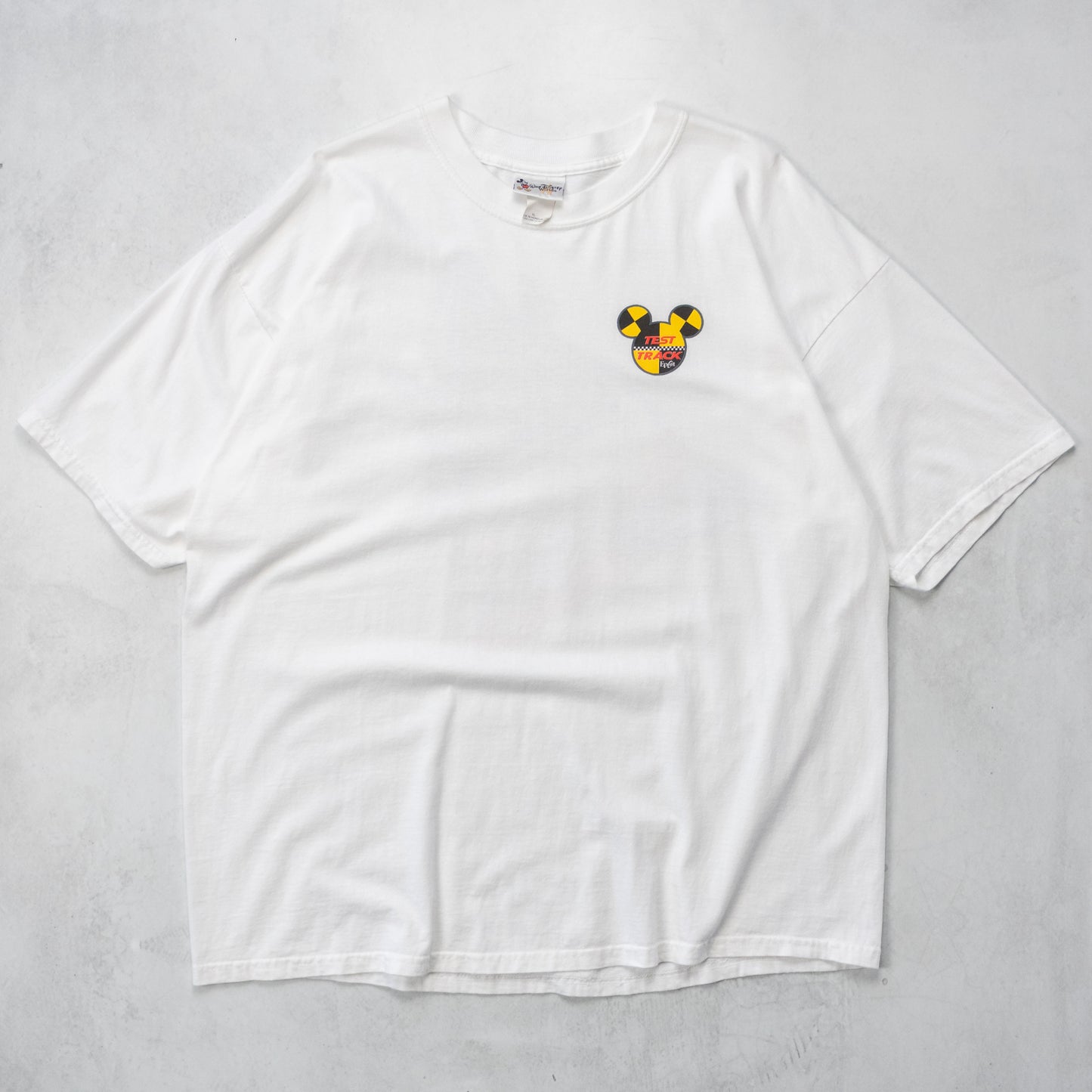 Vintage 90s Mickey & Goofy Disney Epcot Test Track Tee - XL