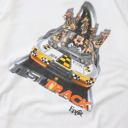 Vintage 90s Mickey & Goofy Disney Epcot Test Track Tee - XL