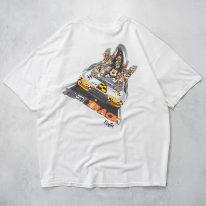 Vintage 90s Mickey & Goofy Disney Epcot Test Track Tee - XL