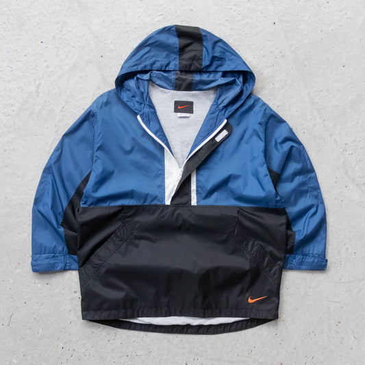 Nike 1/4 Zip Anorak Windbreaker Jacket - 90s (Women's M)