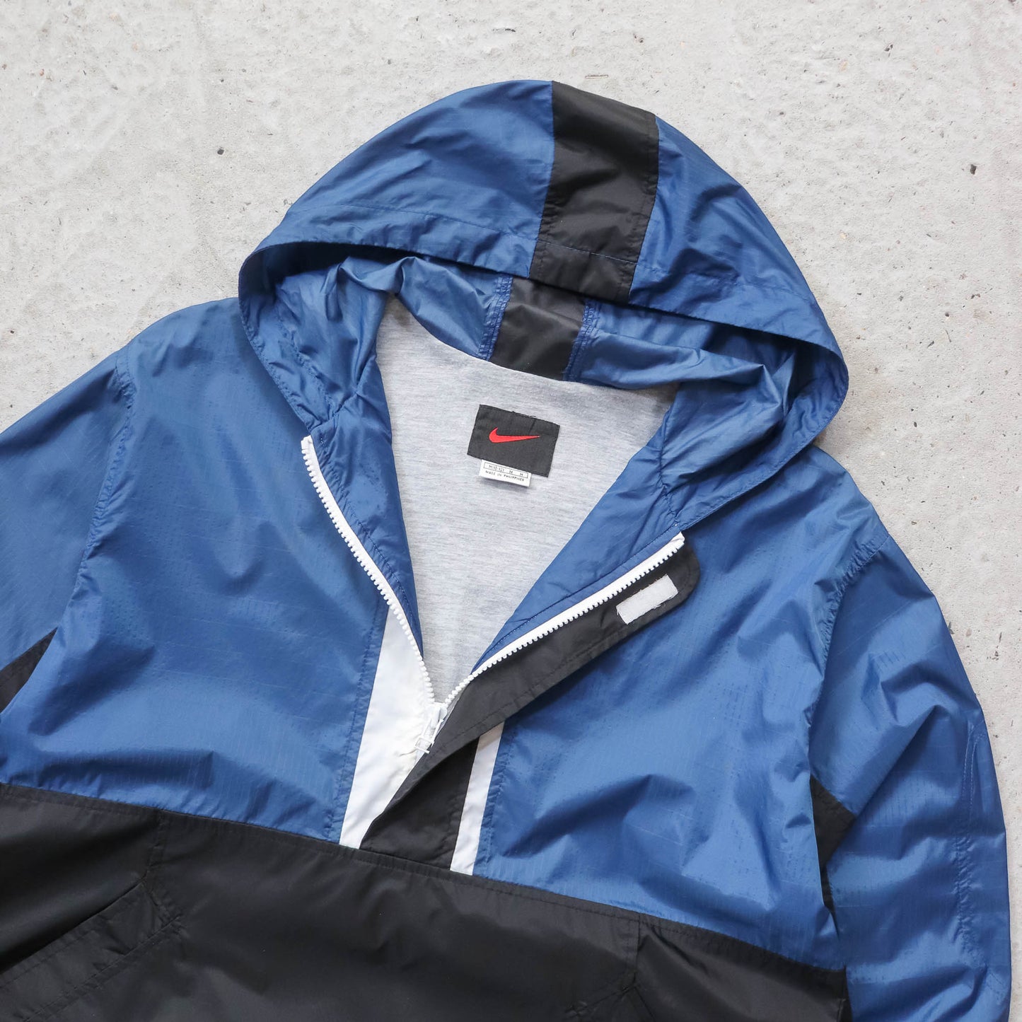 Nike 1/4 Zip Anorak Windbreaker Jacket - 90s (Women's M)