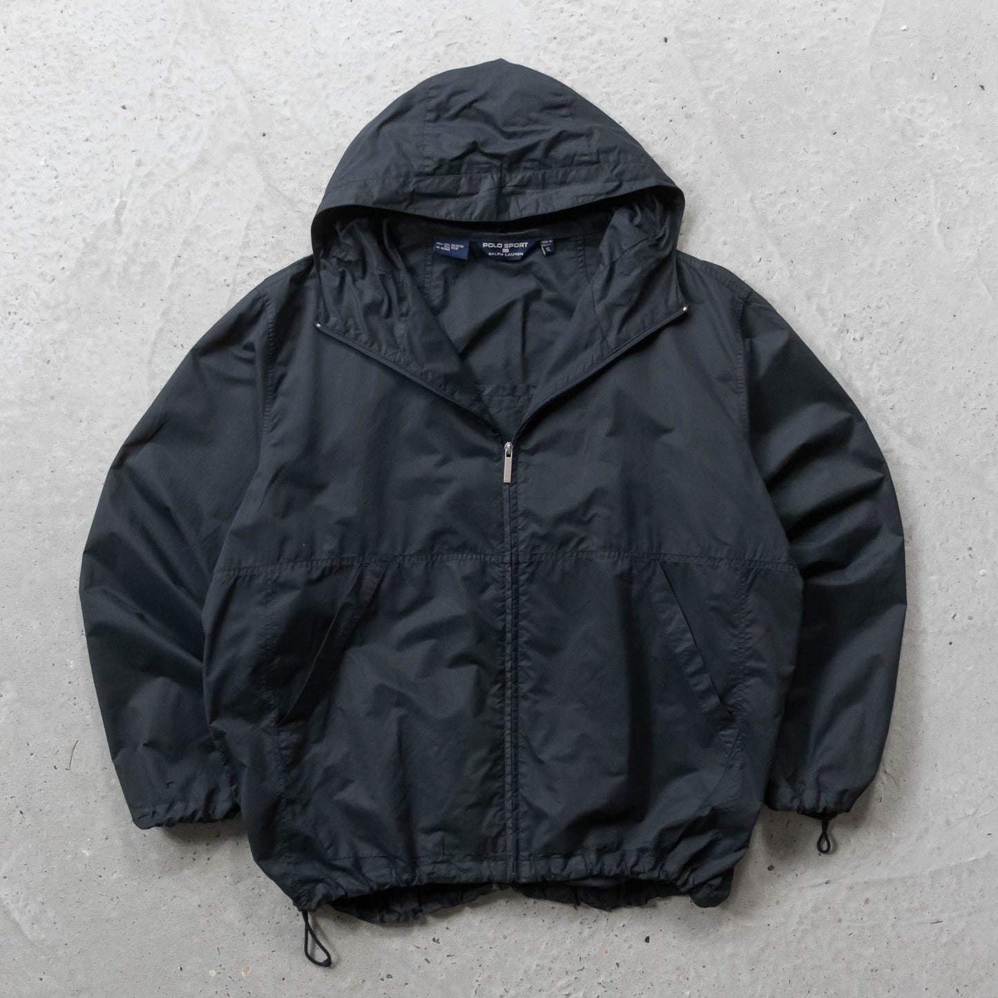 Polo Sport Hooded Windbreaker Jacket - 90s (XL)