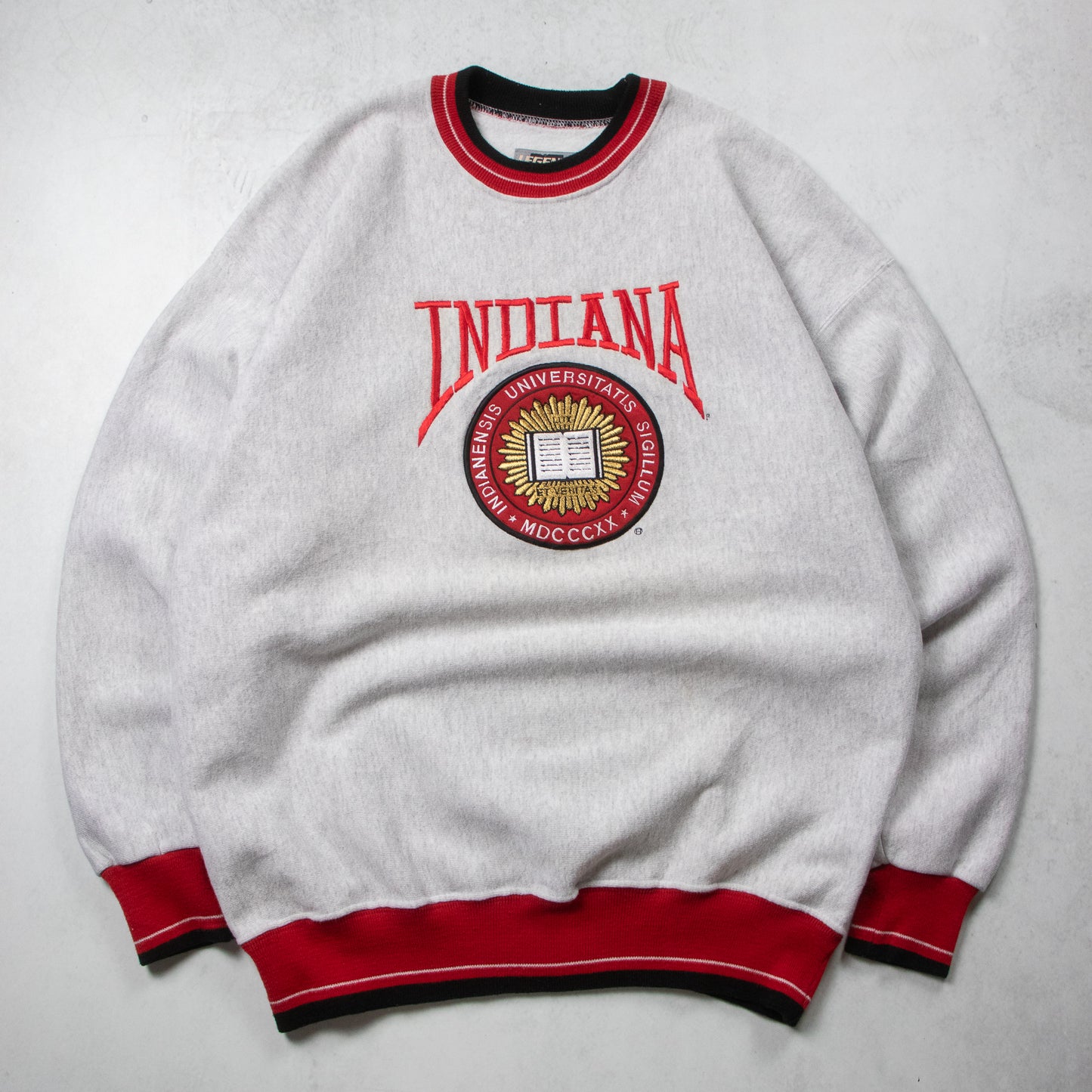 Vintage 90s Indiana Hoosiers NCAA Crewneck - L