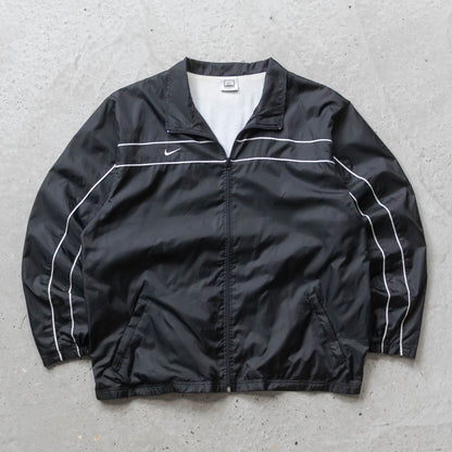 Nike Hockey Mini Swoosh Windbreaker Jacket - 2000s (XL)