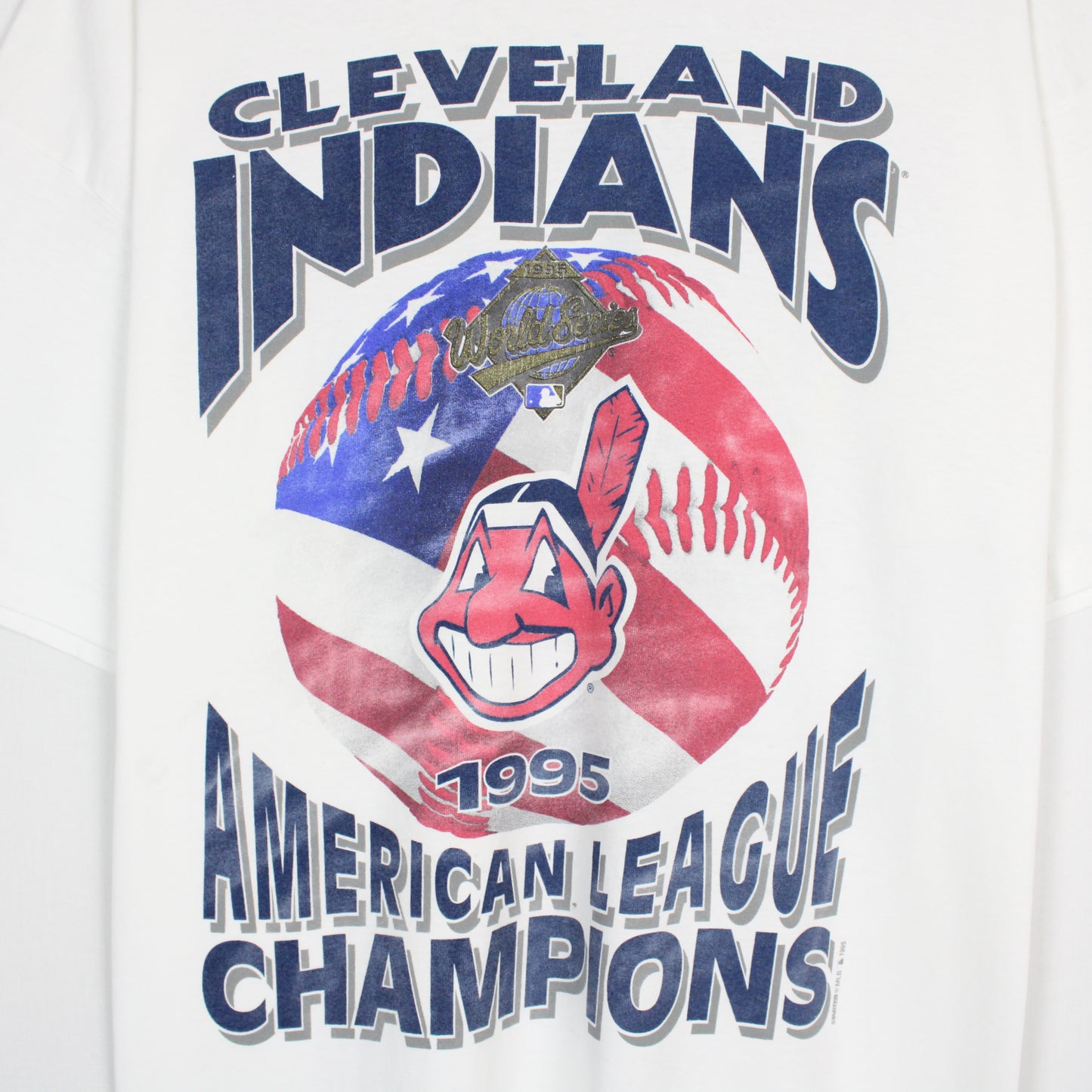 Vintage 1995 Cleveland Indians MLB Tee - XL