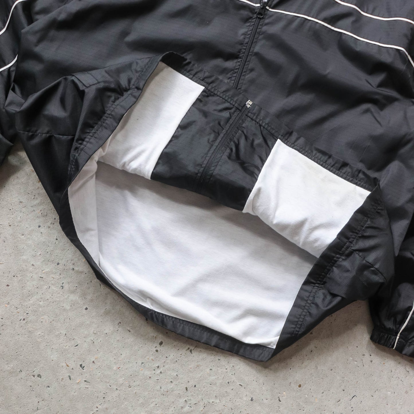 Nike Hockey Mini Swoosh Windbreaker Jacket - 2000s (XL)
