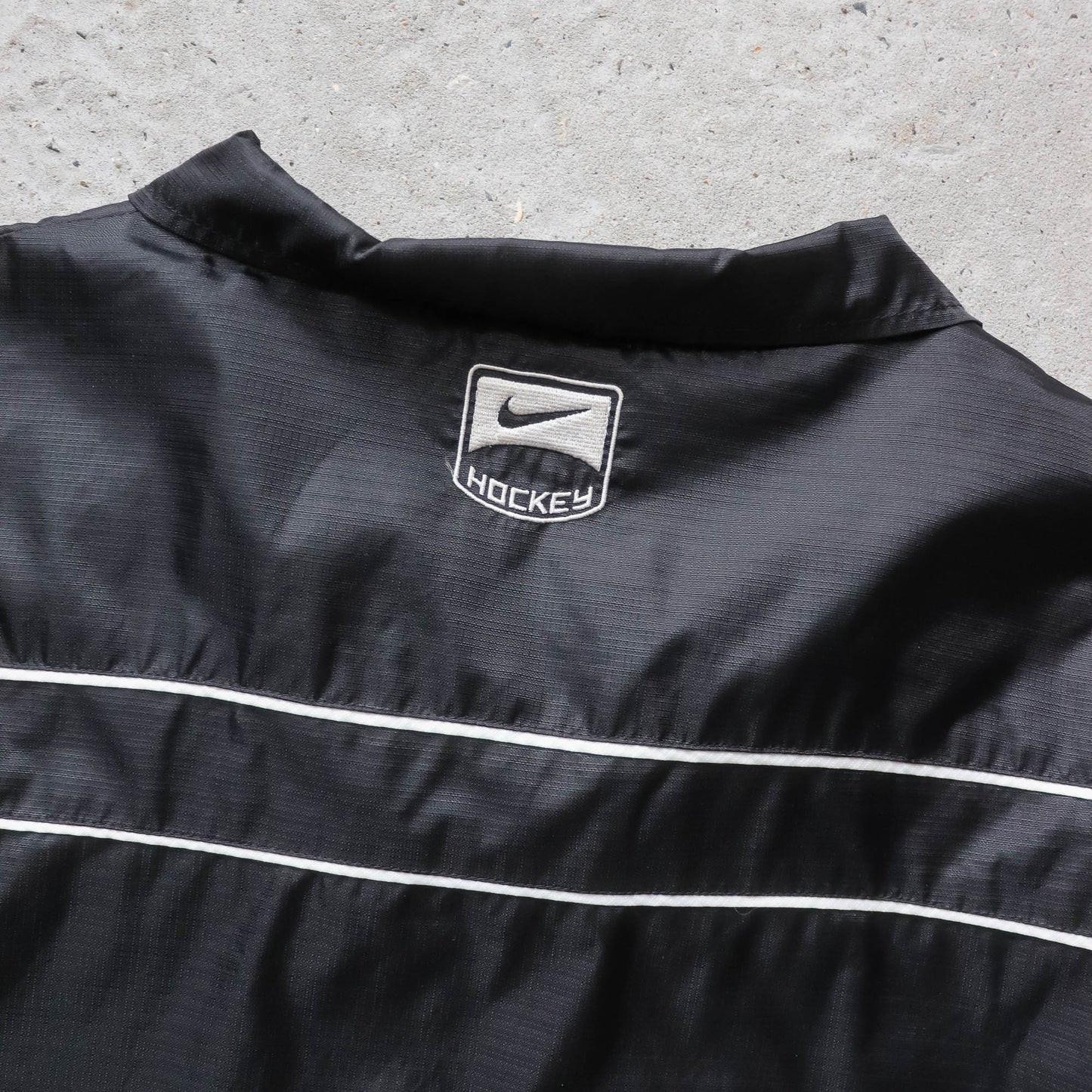 Nike Hockey Mini Swoosh Windbreaker Jacket - 2000s (XL)
