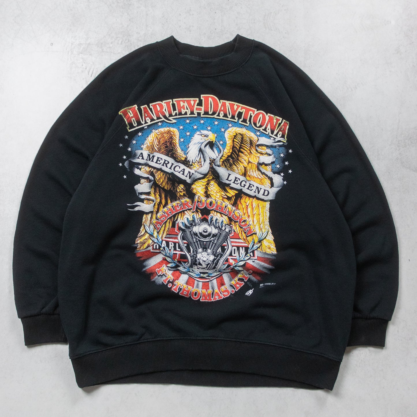 Vintage Harley Daytona American Legend Crewneck - S