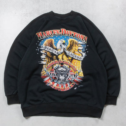 Vintage Harley Daytona American Legend Crewneck - S