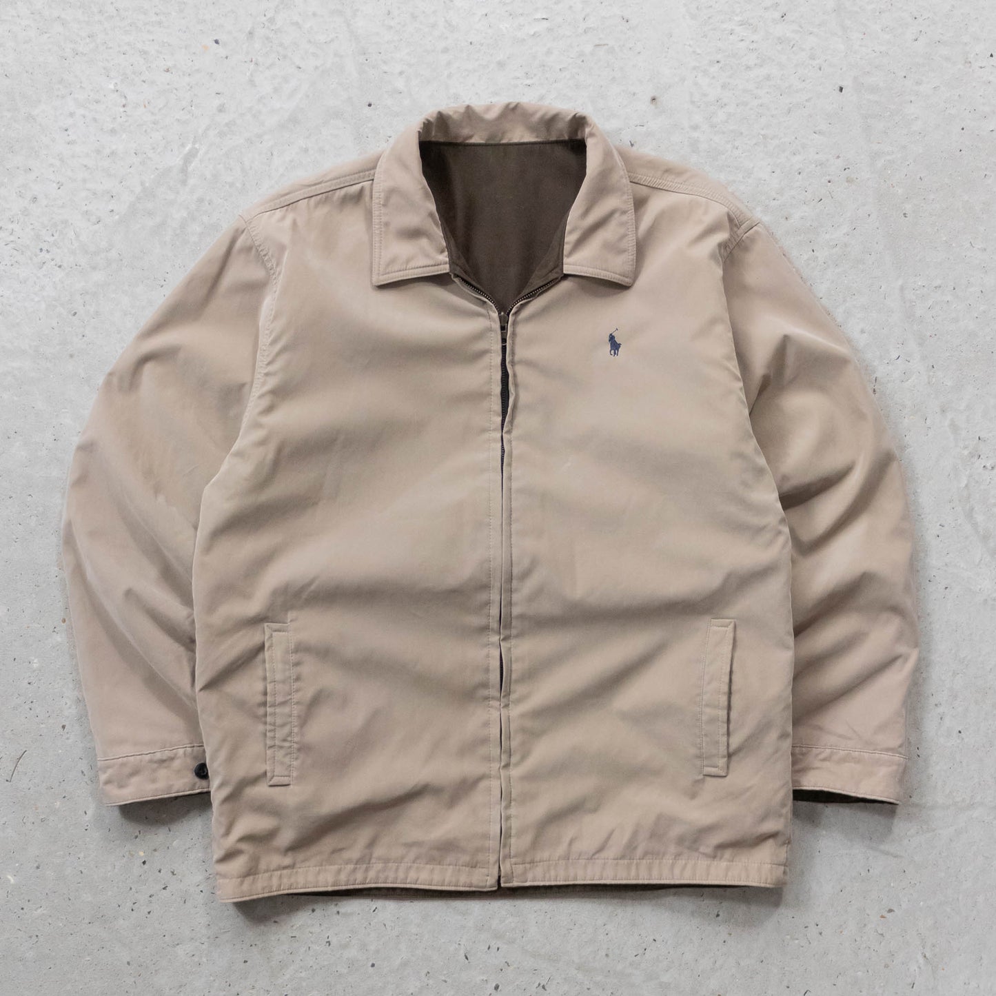 Polo Ralph Lauren Reversible Harrington Jacket - 90s (XL)