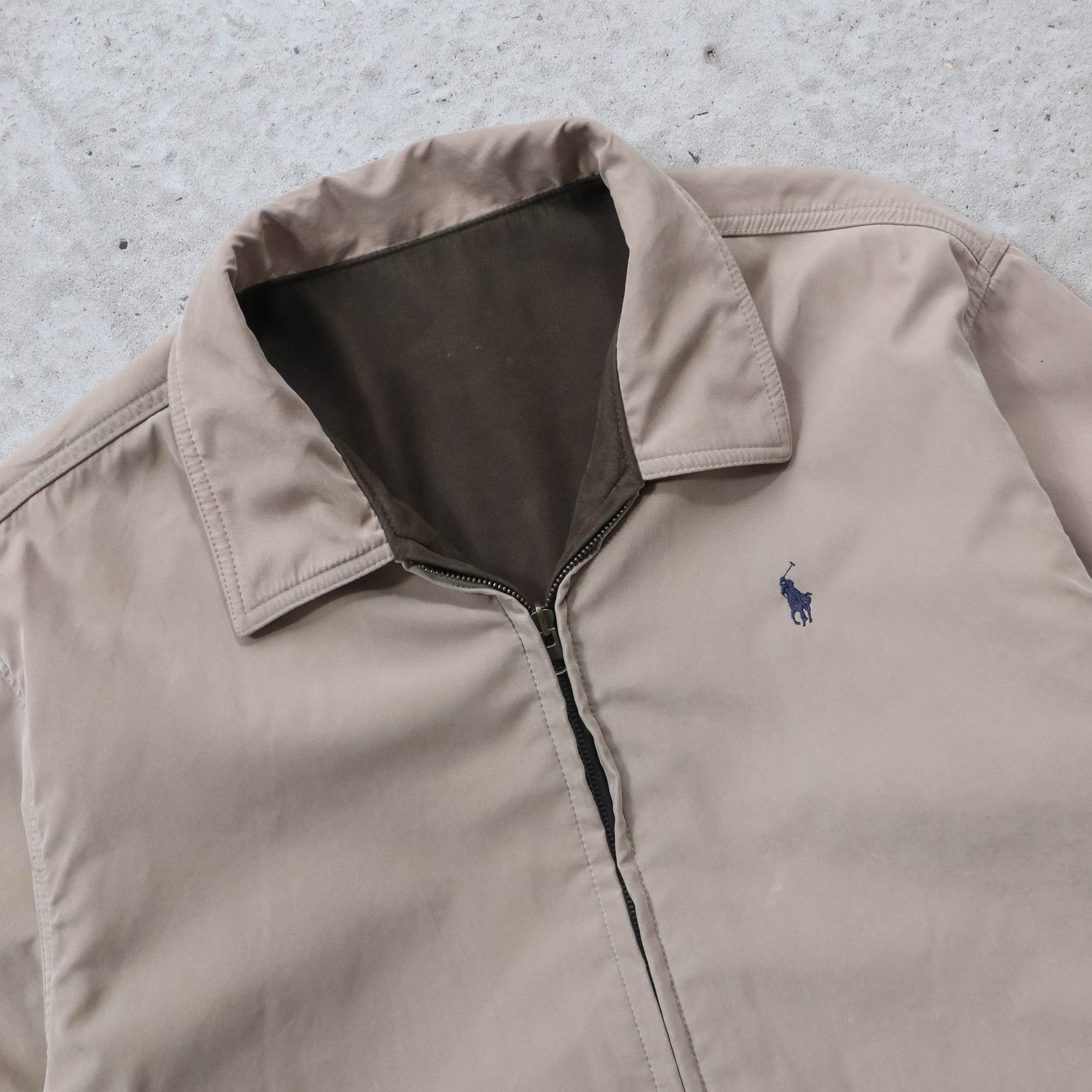 Polo Ralph Lauren Reversible Harrington Jacket - 90s (XL)