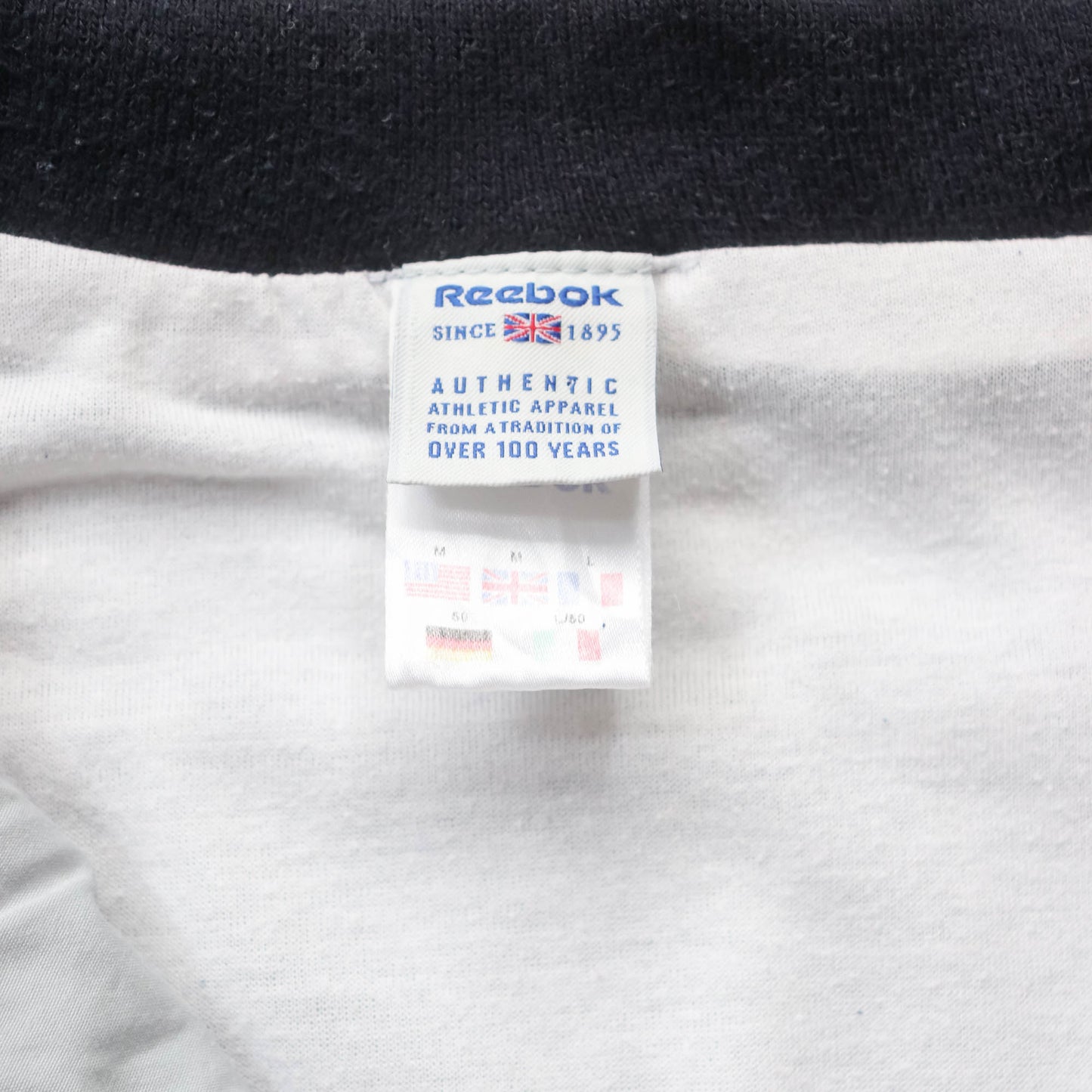 Reebok Embroidered Spellout Windbreaker Jacket - 90s (M)