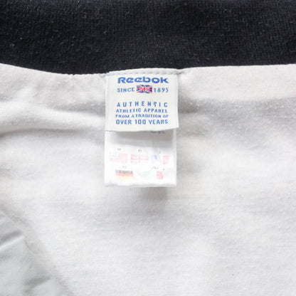 Reebok Embroidered Spellout Windbreaker Jacket - 90s (M)